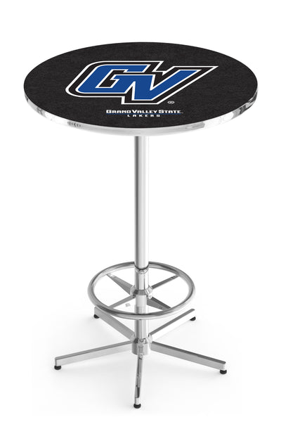 L216 Chrome Grand Valley State Lakers Pub Table