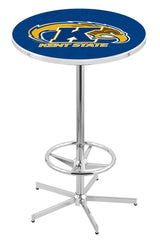 L216 Chrome Kent State Golden Flashes Pub Table