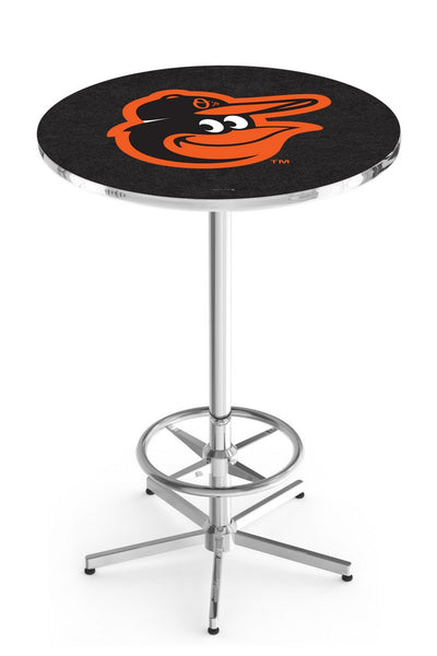 Baltimore Orioles L216 Chrome MLB Pub Table