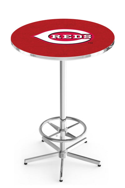 Cincinnati Reds L216 Chrome MLB Pub Table