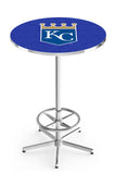Kansas City Royals L216 Chrome MLB Pub Table