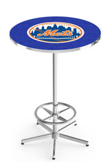 New York Mets L216 Chrome MLB Pub Table