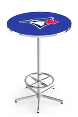Toronto Blue Jays L216 Chrome MLB Pub Table