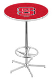 L216 Chrome NC State Wolfpack Pub Table