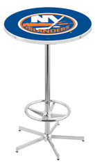 L216 Chrome New York Islanders Pub Table