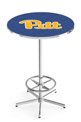 L216 Chrome Pittsburgh Panthers Pub Table