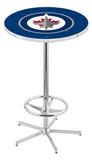 L216 Chrome Winnipeg Jets Pub Table