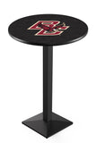 L217 Black Wrinkle Boston College Eagles Pub Table