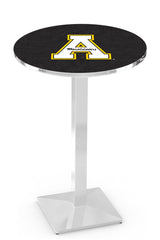 L217 Chrome Appalachian State Mountaineers Pub Table