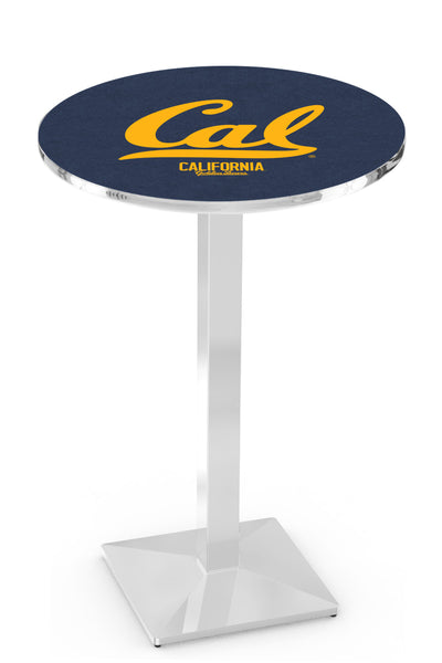 L217 Chrome Cal Bears Pub Table