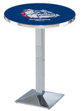 L217 Chrome Gonzaga Bulldogs Pub Table