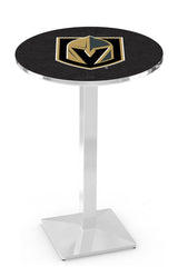 L217 Chrome Las Vegas Golden Knights Pub Table