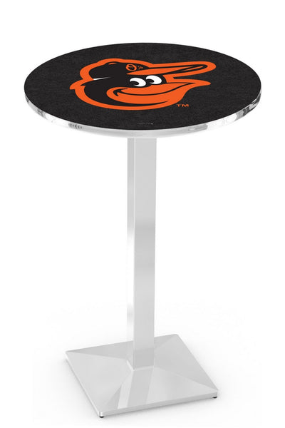 Baltimore Orioles L217 Chrome MLB Pub Table