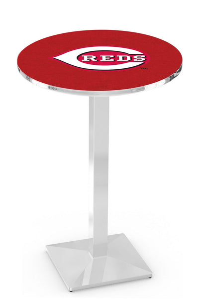 Cincinnati Reds L217 Chrome MLB Pub Table