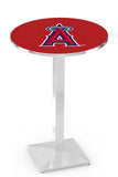 Los Angeles Angels L217 Chrome MLB Pub Table