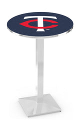 Minnesota Twins L217 Chrome MLB Pub Table