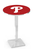 Philadelphia Phillies L217 Chrome MLB Pub Table