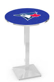 Toronto Blue Jays L217 Chrome MLB Pub Table