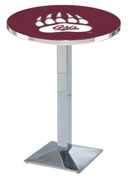 L217 Chrome University of Montana Grizzlies Pub Table