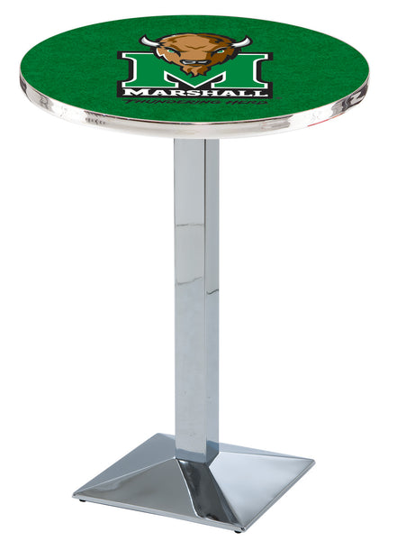 L217 Chrome Marshall University Thundering Herd Pub Table