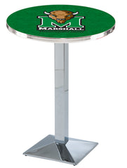 Marshall University Thundering Herd Chrome L217 Officially Licensed Logo Pub Table