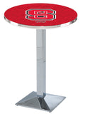 L217 Chrome NC State Wolfpack Pub Table