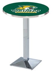 L217 Chrome Northern Michigan University Wildcats Pub Table