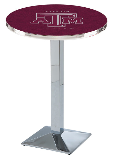 L217 Chrome Texas A&M Aggies Pub Table