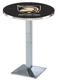 L217 Chrome United State Military Academy Army Pub Table