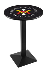 L217 Black Wrinkle VMI Keydets Pub Table