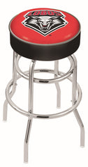 University of New Mexico Lobos Officially Licensed Logo L7C1 Retro Bar Stool