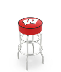 University of Wisconsin W L7C1 Retro Bar Stool