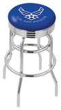 United States Air Force L8C3C Backless Bar Stool | United States Air Force Backless Counter Bar Stool