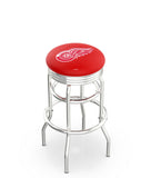 Detroit Red Wings NHL L7C3C Bar Stool | Detroit Red Wings NHL Hockey L7C3C Counter Stool