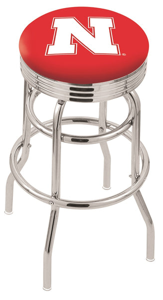 University of Nebraska L7C3C Bar Stool | University of Nebraska L7C3C Counter Stool