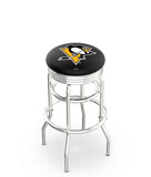 Pittsburgh Penguins NHL L7C3C Bar Stool | Pittsburgh Penguins NHL Hockey L7C3C Counter Stool