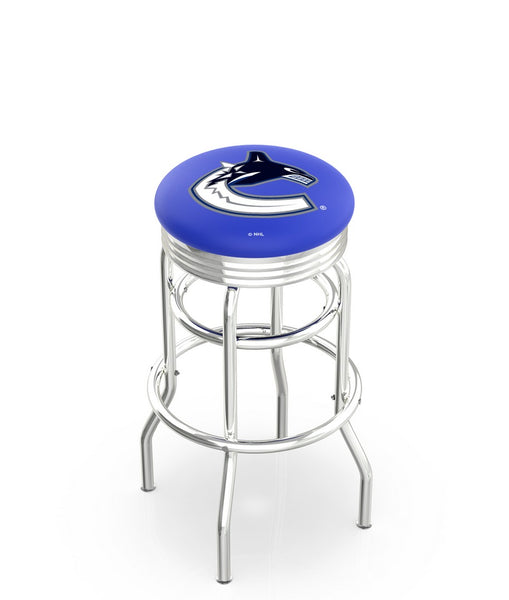 Vancouver Canucks NHL L7C3C Bar Stool | Vancouver Canucks NHL Hockey L7C3C Counter Stool