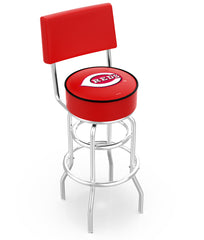Cincinnati Reds L7C4 Bar Stool | MLB Baseball L7C4 Counter Stool from Holland Bar Stool Co.