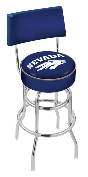 University of Nevada Reno Wolf Pack L7C4 Bar Stool | University of Nevada Reno Wolf Pack L7C4 Counter Stool