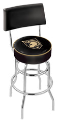 United States Military Academy Army L7C4 Retro Bar Stool with Back