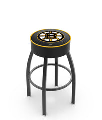 Boston Bruins L8B1 Backless Bar Stool | Boston Bruins NHL Backless Counter Bar Stool