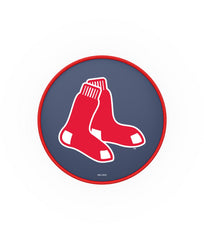 Boston Red Sox L8B1 Backless MLB Bar Stool | Boston Red Sox Major League Baseball Team Backless Counter Bar Stool