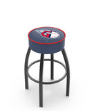 Cleveland Guardians L8B1 Backless MLB Bar Stool | Cleveland Guardians Major League Baseball Team Backless Counter Bar Stool