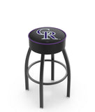 Colorado Rockies L8B1 Backless MLB Bar Stool | Colorado Rockies Major League Baseball Team Backless Counter Bar Stool