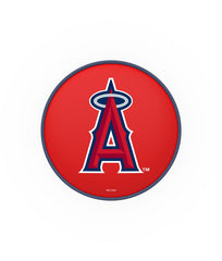 Los Angeles Angels L8B1 Backless MLB Bar Stool | Los Angeles Angels Major League Baseball Team Backless Counter Bar Stool