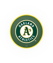 Oakland Athletics L8B1 Backless MLB Bar Stool | Oakland Athletics Major League Baseball Team Backless Counter Bar Stool