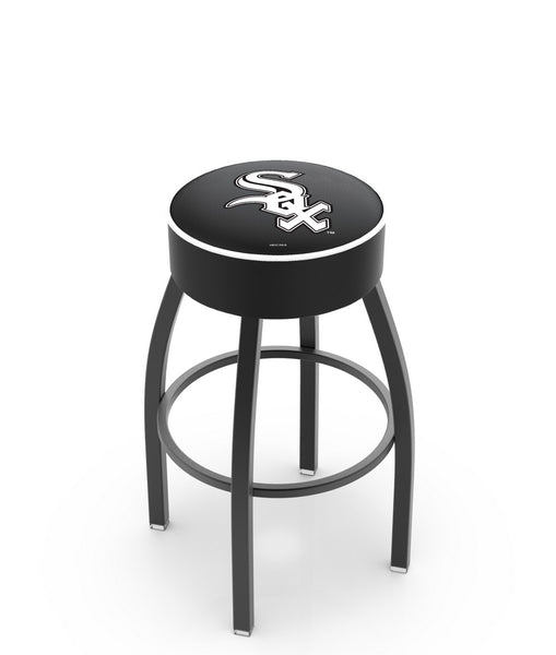 Chicago White Sox L8B1 Backless MLB Bar Stool | Chicago White Sox Major League Baseball Team Backless Counter Bar Stool