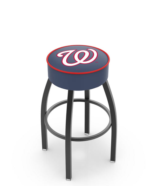 Washington Nationals L8B1 Backless MLB Bar Stool | Washington Nationals Major League Baseball Team Backless Counter Bar Stool