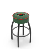 Minnesota Wild L8B1 Backless Bar Stool | Minnesota Wild NHL Backless Counter Bar Stool