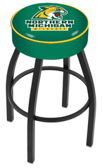 Northern Michigan University L8B1 Backless Bar Stool | Northern Michigan University Backless Counter Bar Stool